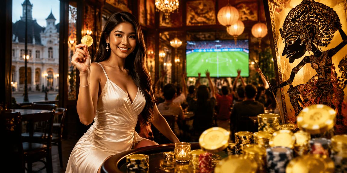Suasana santai menikmati layanan casino online di kedai kopi Vietnam